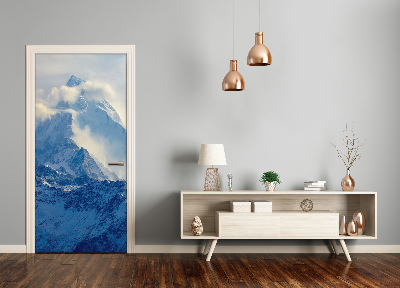 Adesivo em porta Topo da montanha