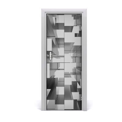 Papel de parede em porta Fundo abstrato