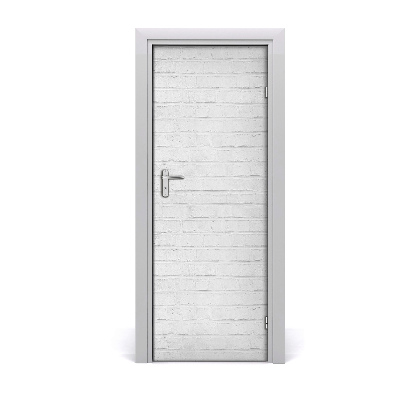 Autocolante para porta Parede de tijolos