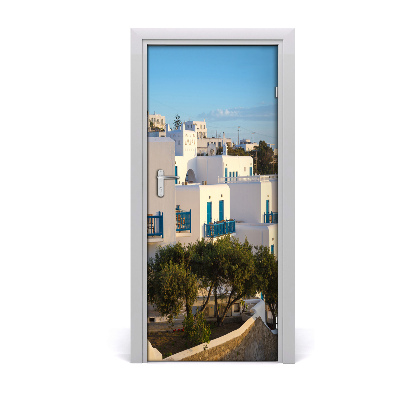 Adesivo em porta Mykonos Grécia