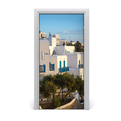 Adesivo em porta Mykonos Grécia