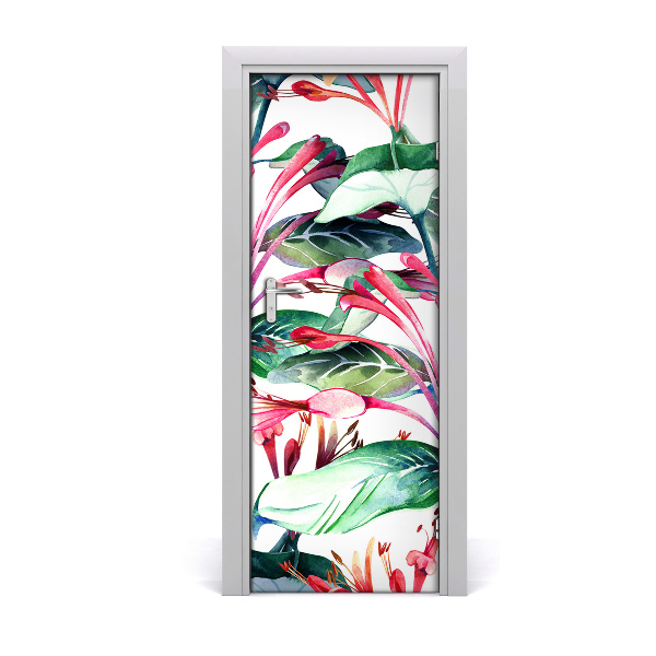 Adesivo em porta Madressilva