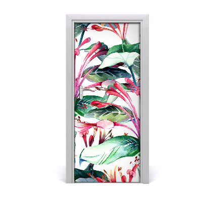 Adesivo em porta Madressilva