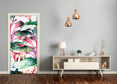 Adesivo em porta Madressilva