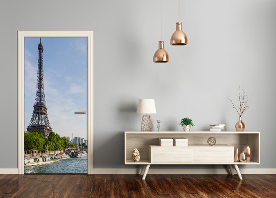 Autocolante para porta Torre Eiffel