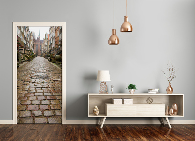 Adesivo em porta Gdansk, Polônia