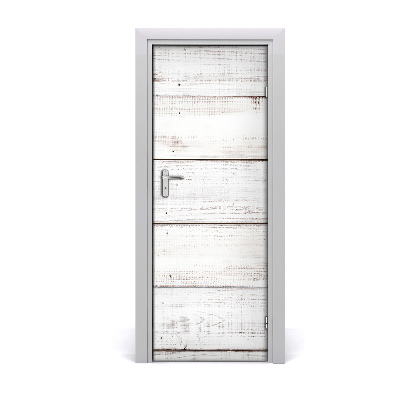 Papel de parede em porta Parede de madeira