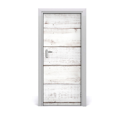 Papel de parede em porta Parede de madeira