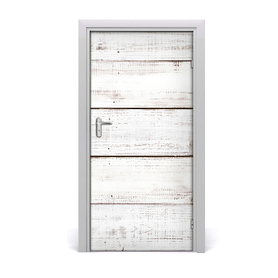 Papel de parede em porta Parede de madeira