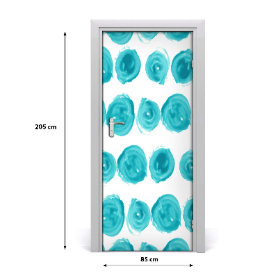 Autocolante para porta pontos de casa