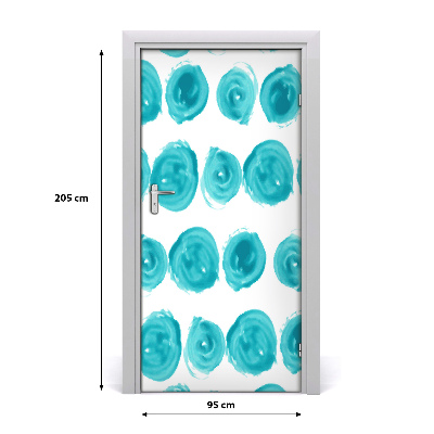 Autocolante para porta pontos de casa