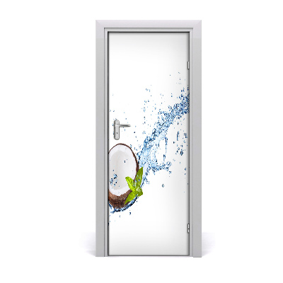 Autocolante para porta Coco