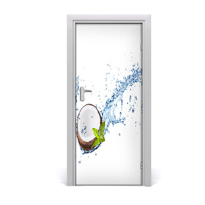 Autocolante para porta Coco