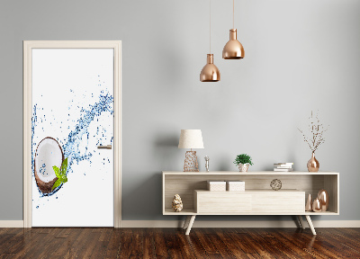 Autocolante para porta Coco