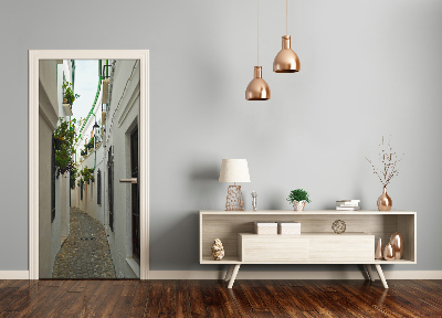 Autocolante para porta As ruas da Andaluzia