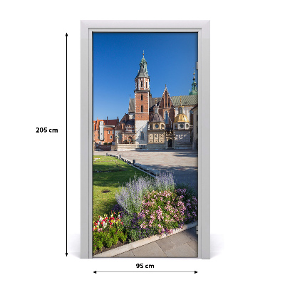 Papel de parede em porta Cracóvia, Polônia