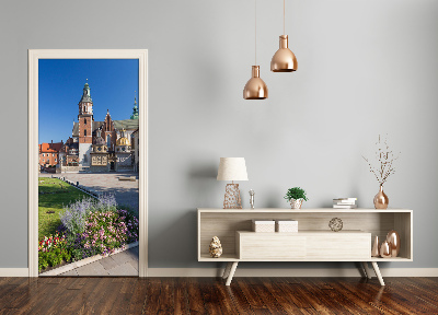 Papel de parede em porta Cracóvia, Polônia