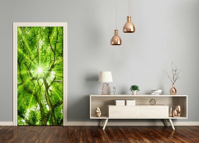 Adesivo em porta copa da árvore