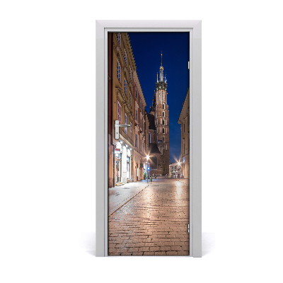 Papel de parede em porta Cracóvia, Polônia