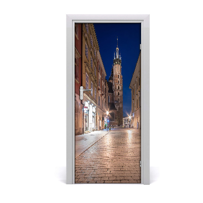 Papel de parede em porta Cracóvia, Polônia
