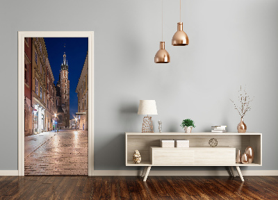 Papel de parede em porta Cracóvia, Polônia