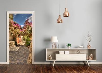 Autocolante para porta ruas francesas