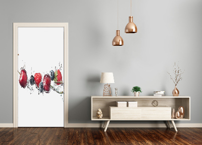 Autocolante para porta Frutas da floresta