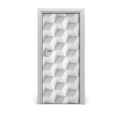 Papel de parede em porta Abstração 3D