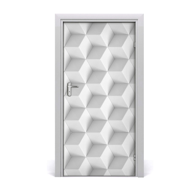 Papel de parede em porta Abstração 3D