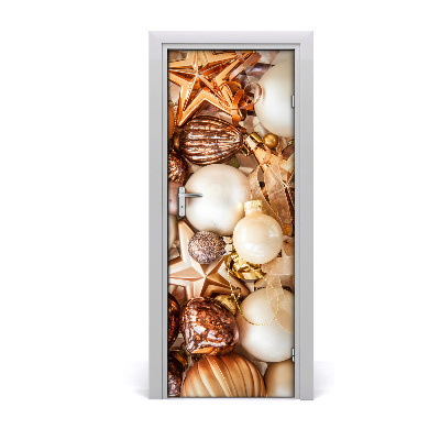 Adesivo em porta decorações de Natal