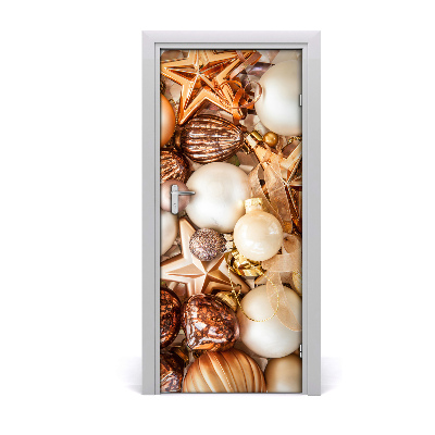 Adesivo em porta decorações de Natal