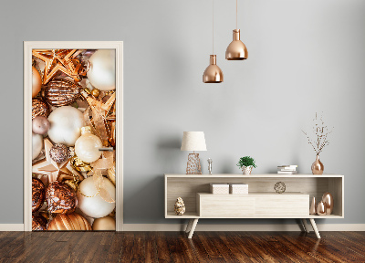 Adesivo em porta decorações de Natal