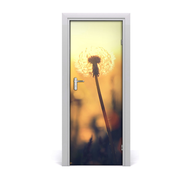 Autocolante para porta Dente-de-leão