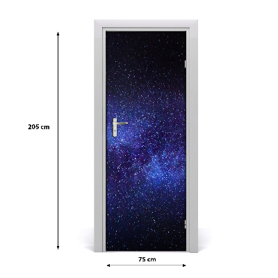 Autocolante para porta Via Láctea