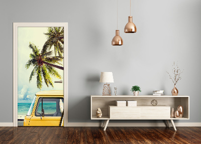 Adesivo em porta Hora de surfar