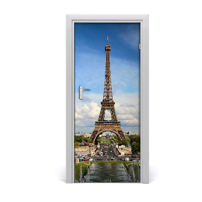 Autocolante para porta Torre Eiffel