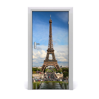 Autocolante para porta Torre Eiffel