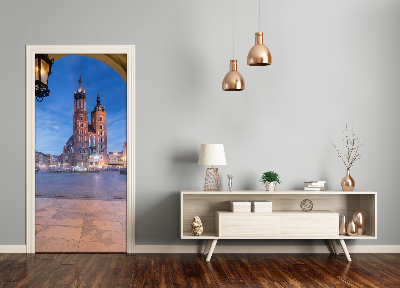 Papel de parede em porta Cracóvia, Polônia