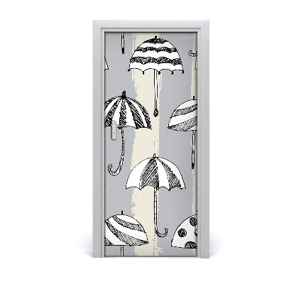 Adesivo em porta Guarda-chuvas