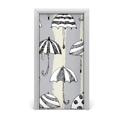Adesivo em porta Guarda-chuvas