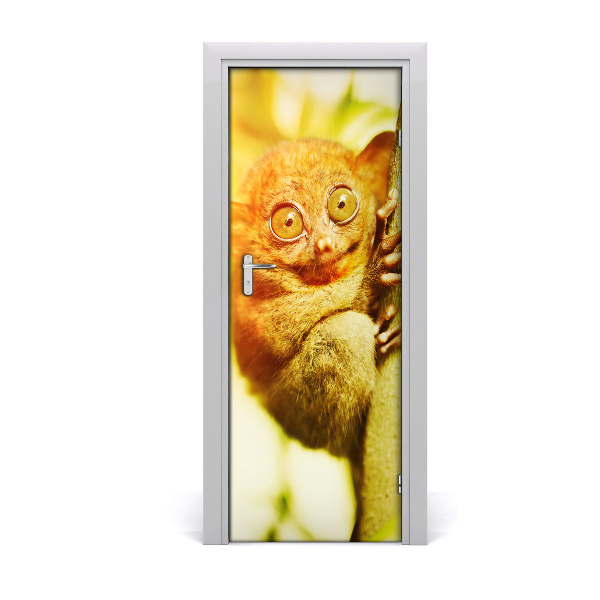 Adesivo em porta Tarsier fantasma