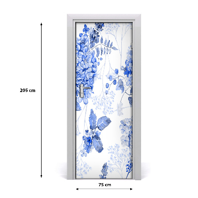 Autocolante para porta Sem