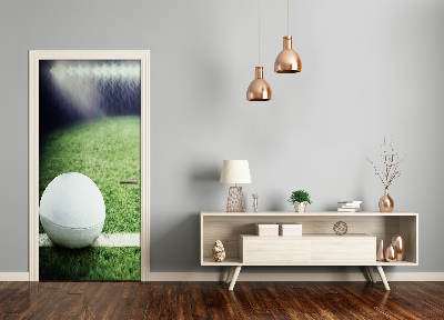 Papel de parede em porta Bola de rugby