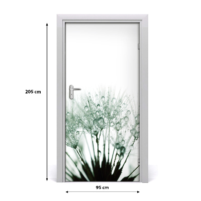 Adesivo em porta Sementes de dente-de-leão