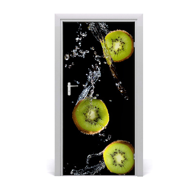 Adesivo em porta Kiwi