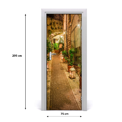 Autocolante para porta Úmbria Itália