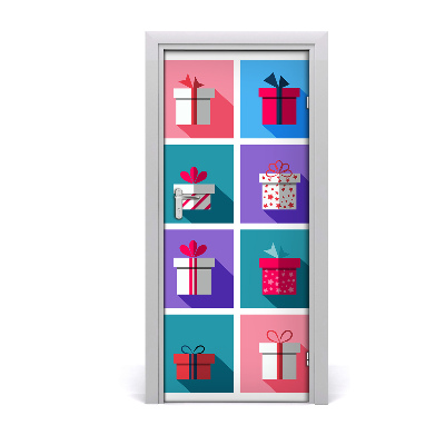 Autocolante para porta Apresenta