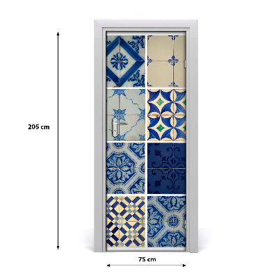 Adesivo em porta Azulejos portugueses