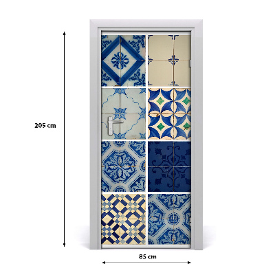 Adesivo em porta Azulejos portugueses