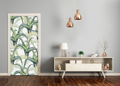 Autocolante para porta Aloe